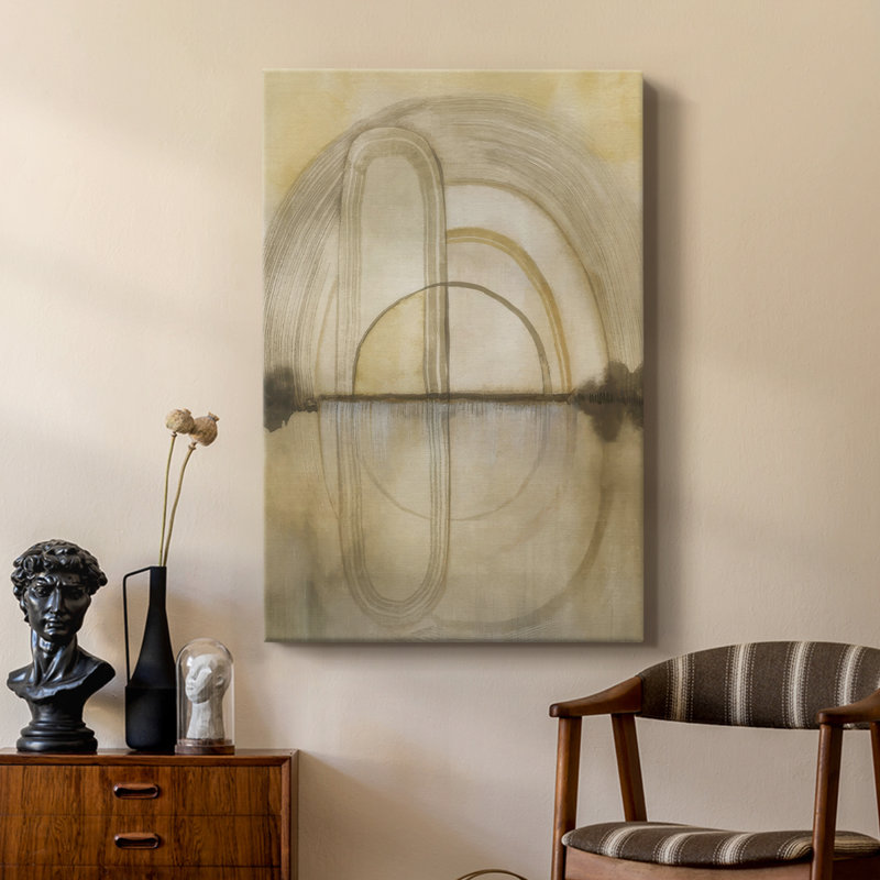 Doux reflets dorés II - galerie Cavas sur mesure, H 18 po x l 12 po