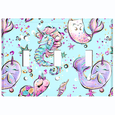 Plaque murale 3 interrupteurs à bascule