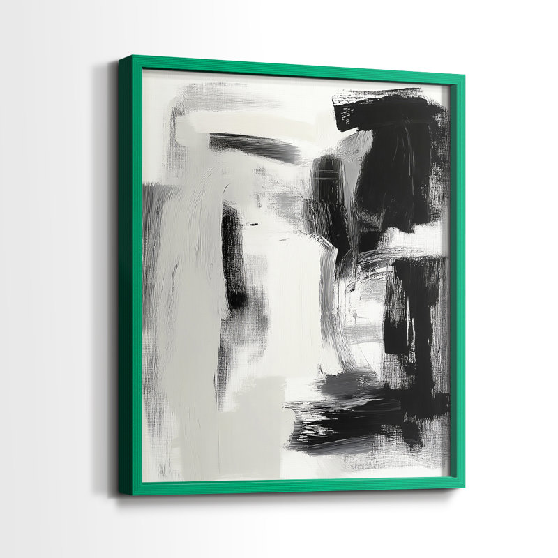 "ABSTRACT Series DCCLxxi" par J Paul, H 11 po x l 9 po, Vert