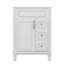 Ensemble de meuble-lavabo compact 24 po avec lavabo en céramique et 2 tiroirs-432571604