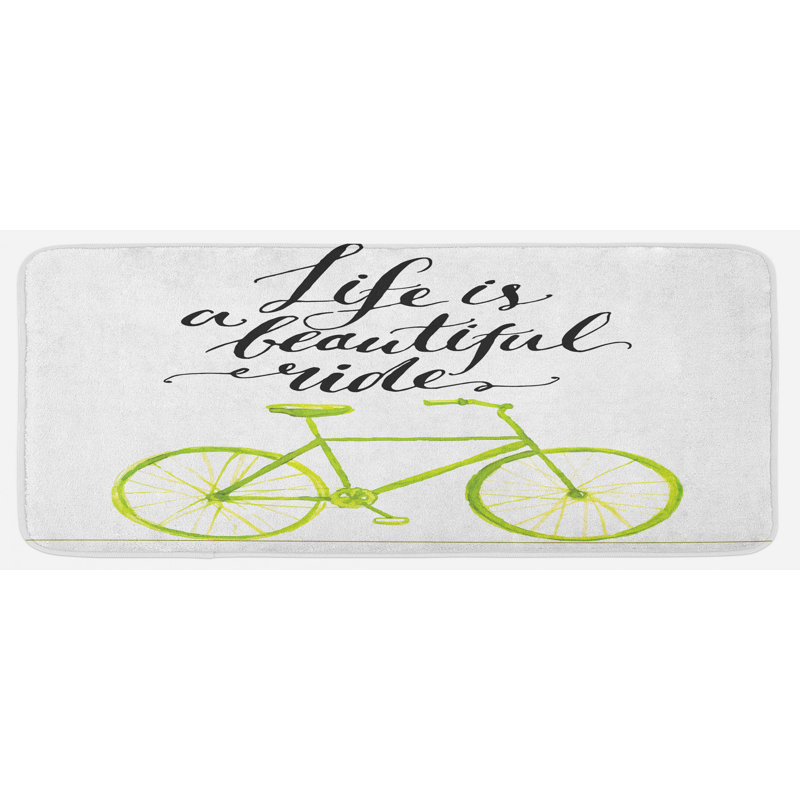 Tapis de cuisine vélo