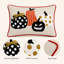 Ensemble de 2 coussins lombaires brodés Halloween