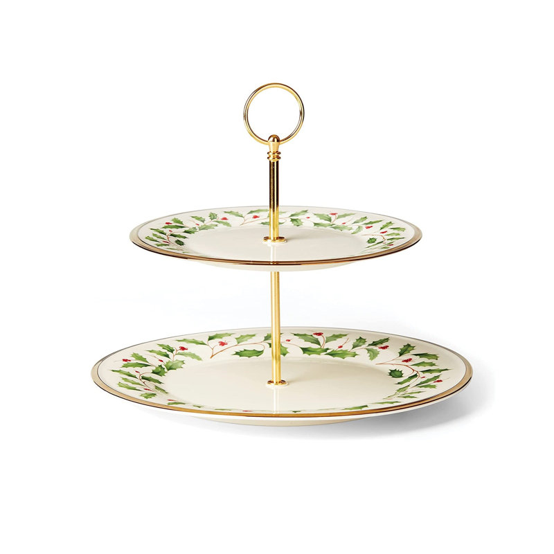 Lenox Holiday 2-Tiered Server