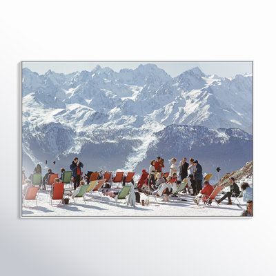 Beatrice "Lounging in Verbier" Print