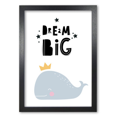 Dream Big Whale - Print