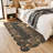 Mushroom Scalloped Floral Washable Non-Slip Area Rug Low Pile Soft Thin Botanical Carpet for Living Room Bedroom Dining Room Playroom-577474036-577474025