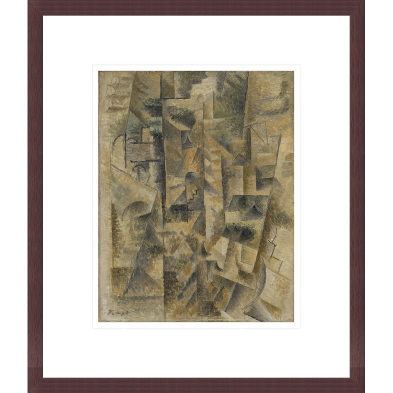 «Landscape at Céret» par Pablo Picasso, H 16,02 po x l 13,75 po