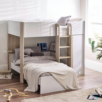 Silas Randall Single (3') Bunk Bed with Storage Included