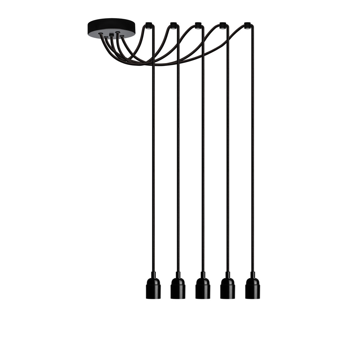 Newhaven 5 - Light Cluster Bulb Pendant