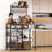 Kitchen Storage Rack Utility Storage Shelf With Hooks