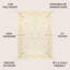 Tapis d'intérieur / extérieur crème / jaune Debbe-1213918141