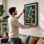 Golden Stem Botanical - Framed Print-1874010073-1874010072
