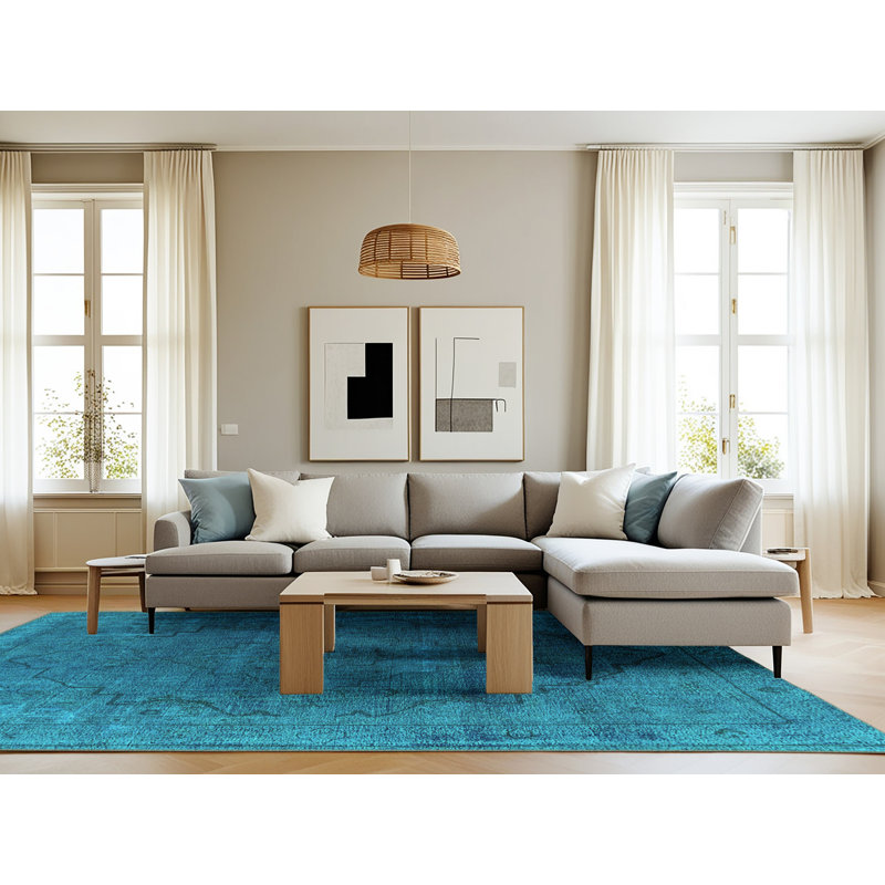 Maka Performance Oriental Indoor Rug, Rectangle 8' x 10'