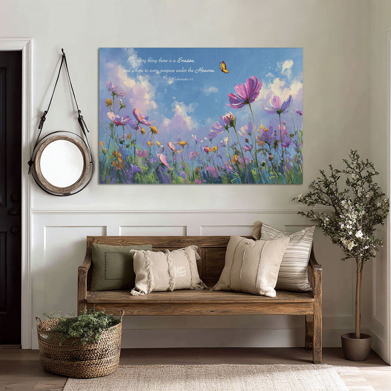 Art mural en toile grand format Time of Turning - Décoration de salon, de chambre à coucher ou de bureau, L 60 po x H 40 po