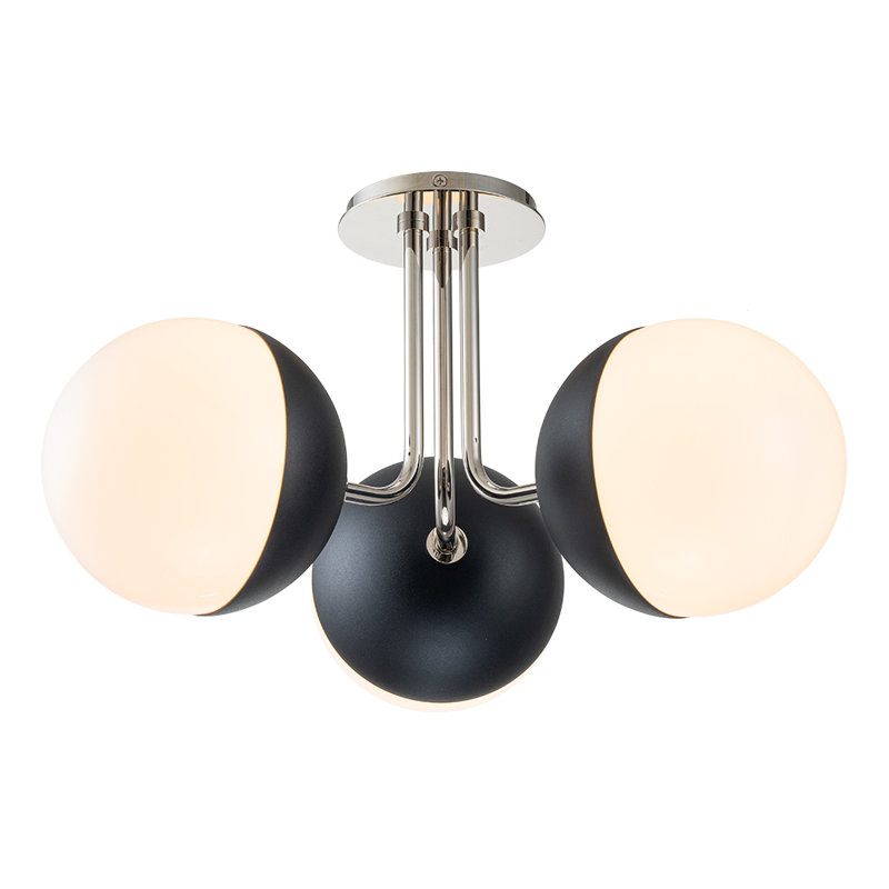 Semi Flush Mount, Nickel