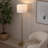 Carmeline 63.5" Traditional Adjustable Floor Lamp with Drum Lampshade-1741331143