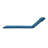 Water- Outdoor Chaise Cushion In Blue, 78.29"d X 25.91"w 1.98"h, 100% , No Assembly Needed Camping Seat Blue - Water ,