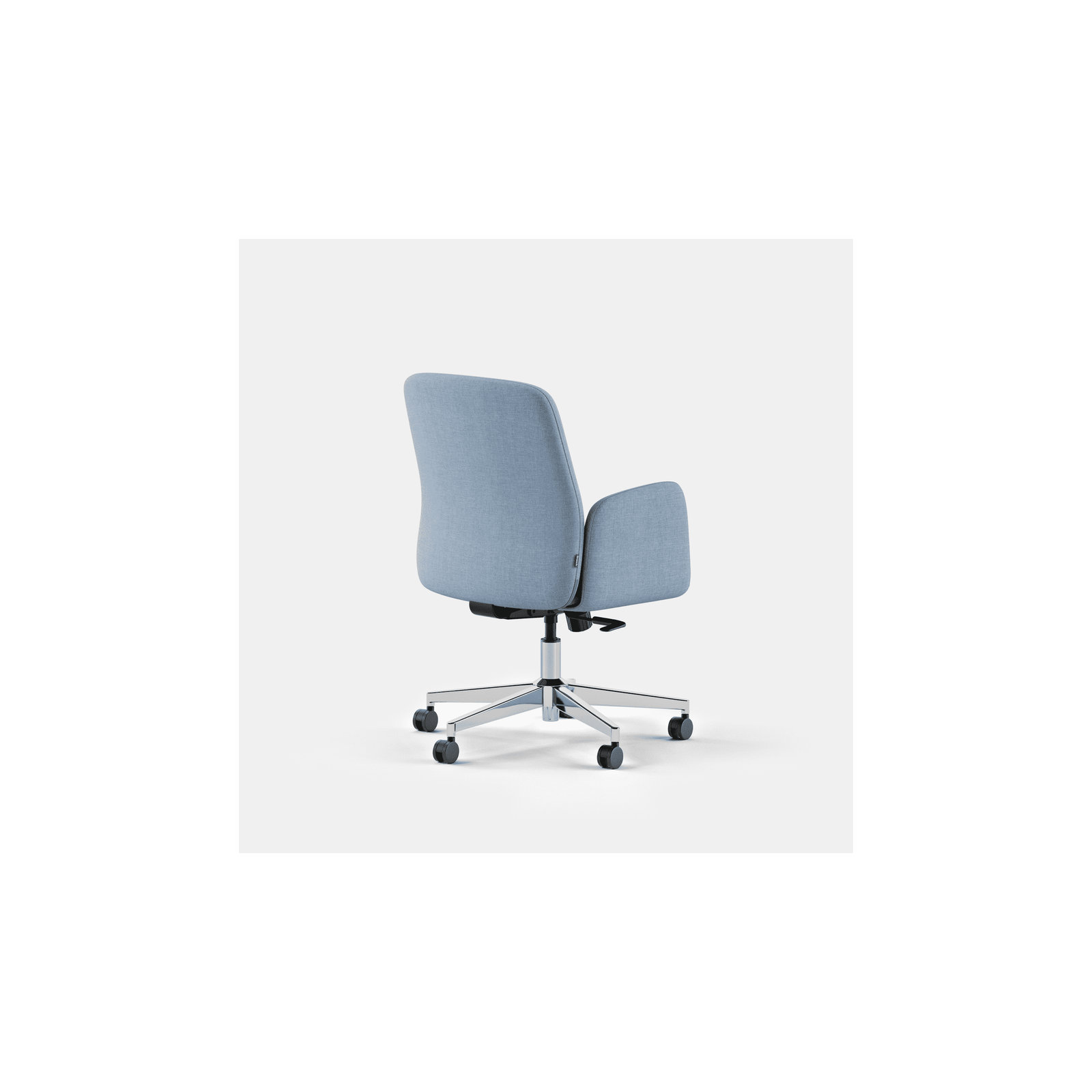 Softside Chair - Midback - Fabric, Skylight, 36"
