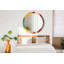 Huldar Glass Flat Wall Mirror