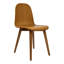 Chaise d'appoint en chêne et bois massif