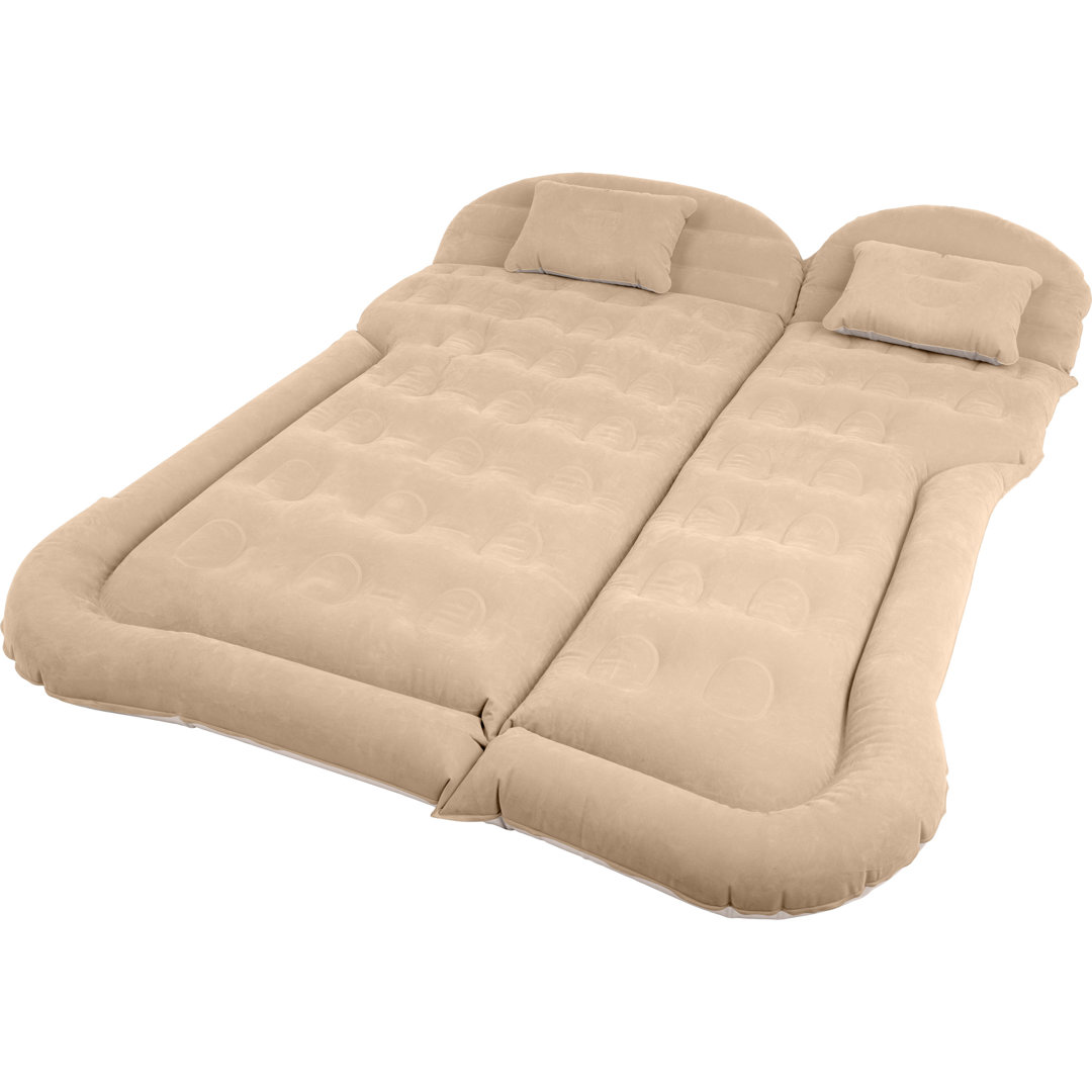 Wakeman Outdoors Inflatable Camping Mattress for SUV or Tent with Aux Outlet Pump Alwyn Home 