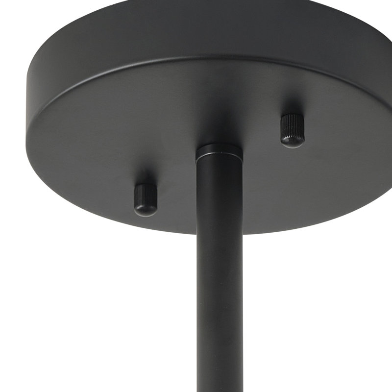 Plafonnier semi-encastré à intensité variable 6 lumières Makbel