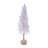 Flocked Pine Tree Tabletop Décor