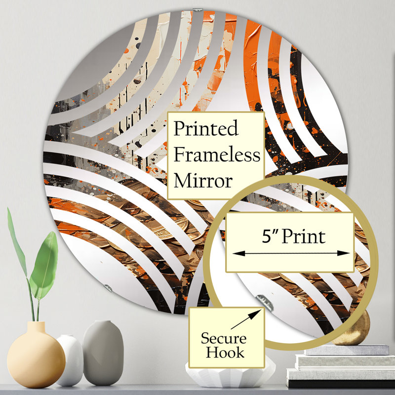 Circle Mirror, 23.6" x 23.6"