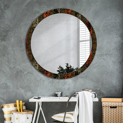 Huldar Glass Flat Wall Mirror