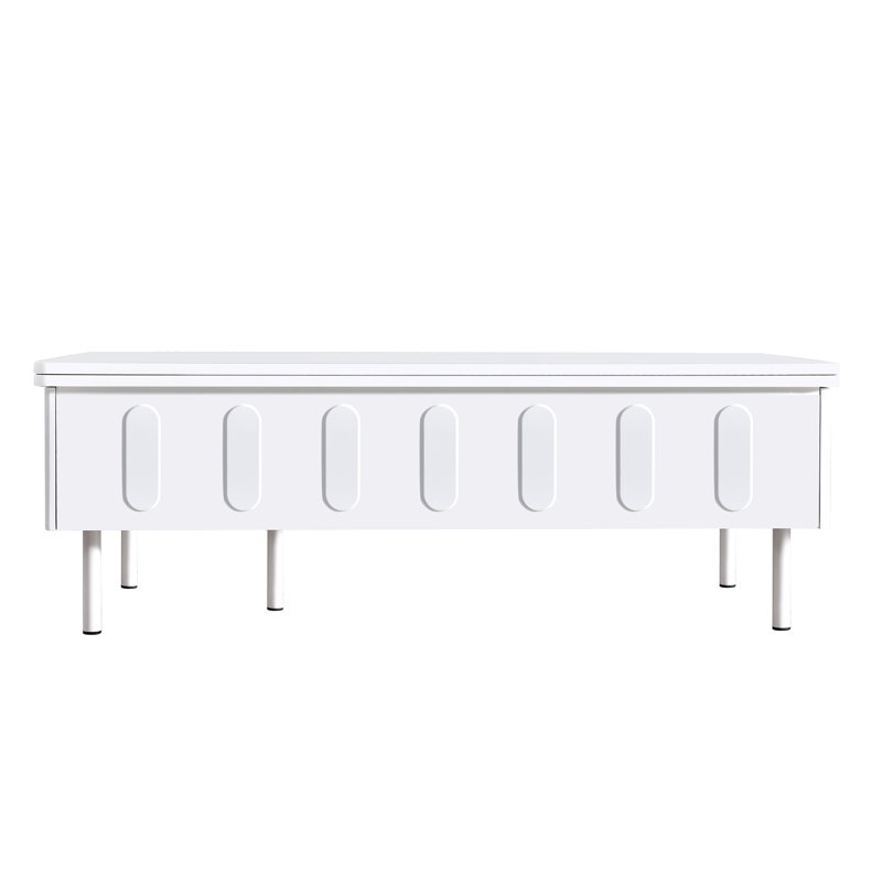 Modern Space Saving Centre Table with Foldable Top