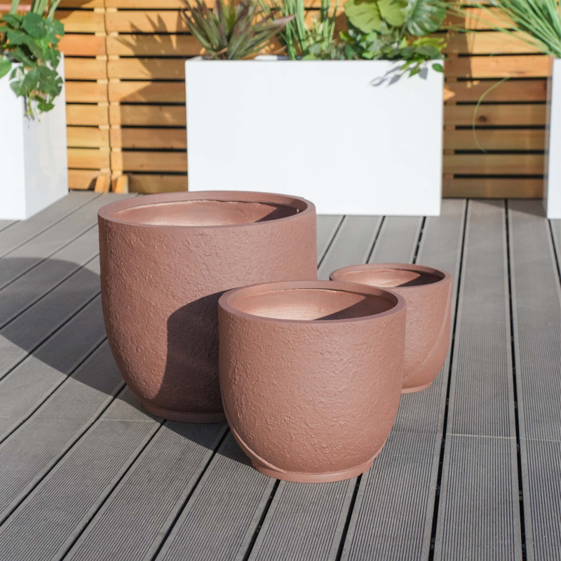 Pot Planter, 25" H x 24.41" W x 25" D