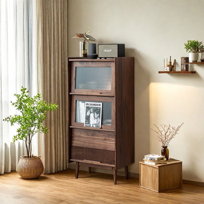 Retro and trendy small bookcase