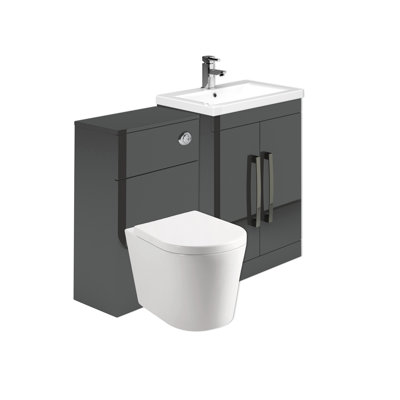 Whitfield 600mm Bathroom Vanity with Glass Basin