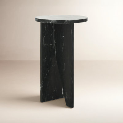 Fairfax 12" Genuine Marble End Table