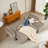 Luxurious Convertible Sectional Sofa Sleeper Sofa Bed with Reversible Chaise & Convenient Hidden Storage-2011468934