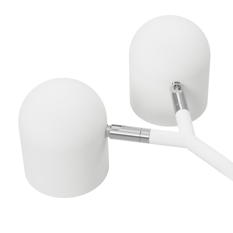 Tandem Floor Lamp, White