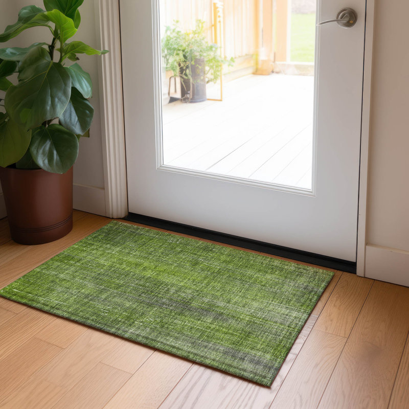Tapis intérieur / extérieur Kinslee, Rectangle 1 pi 8 po x 2 pi 6 po