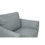 Élégante chaise pivotante en cuir Valeria Watery