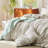 Bedsure Waffle Weave Duvet Cover King - 100% Cotton Boho Beding Set （Set of 3）-106246535-106246531