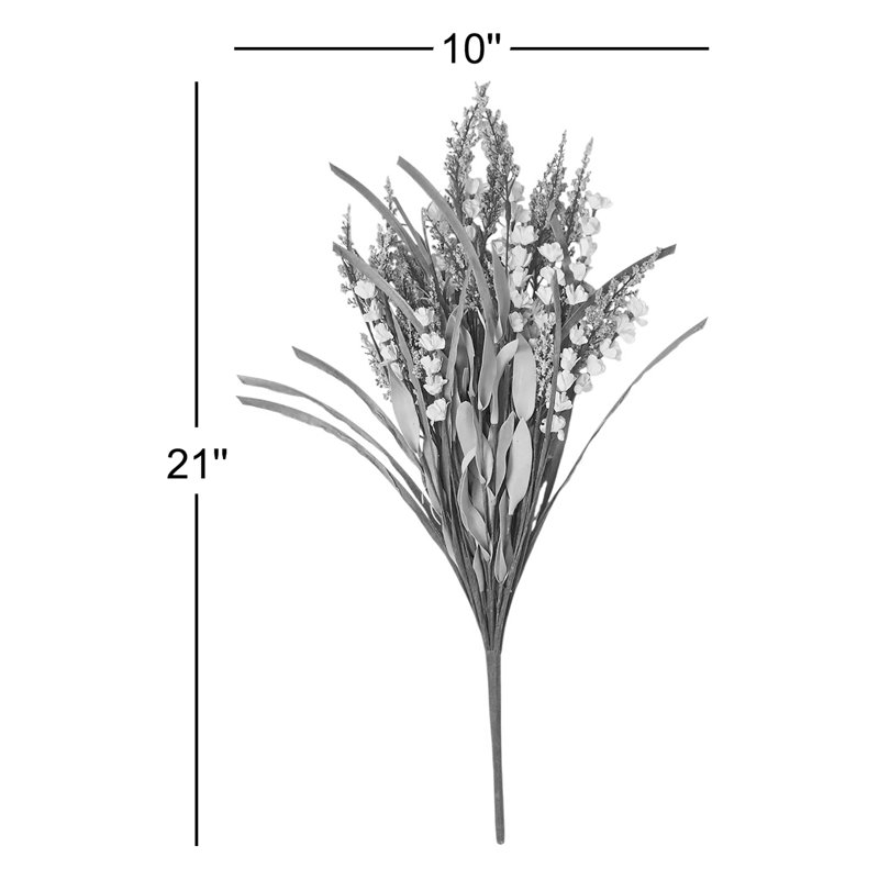 Lavender Arrangement, Ivory