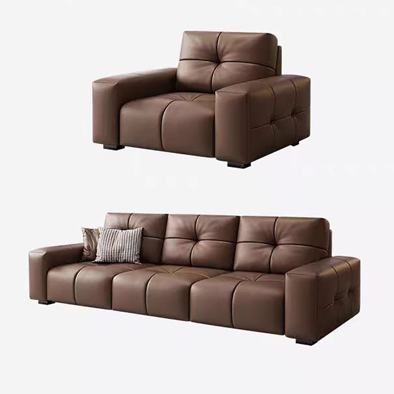 Modern simple Italian sofa set