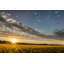 Sunset Over The Golden Meadow by Don Schwartz - Wrapped Canvas Print-1367089862