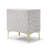 Elegant Upholstered Nightstand Fully Assembled-10002299