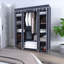 Gelb 150cm Portable Wardrobe-668306245