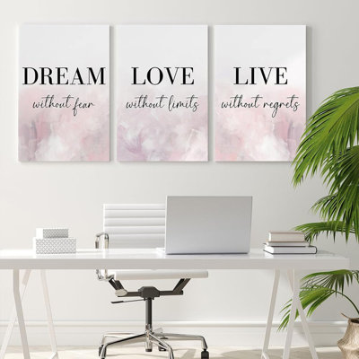 3 Piece Wrapped Canvas Print