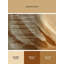 Tapis brun rustique et beige lavable à la machine à motif abstrait Pampas Grass-1424678474
