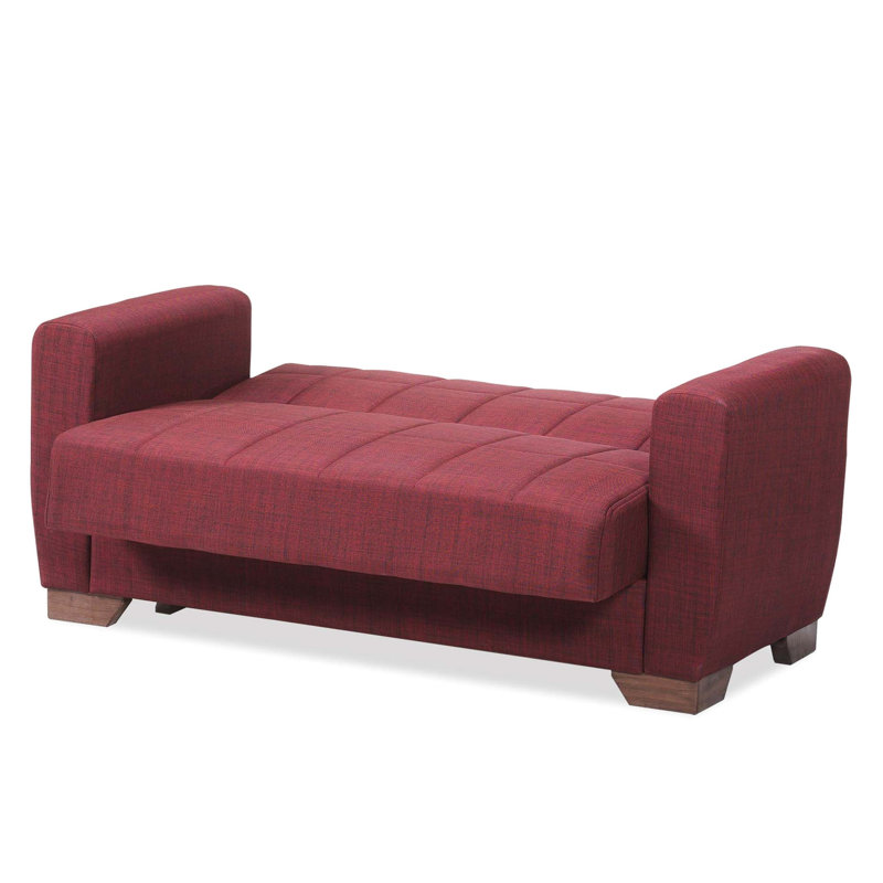 Rangement convertible de couleur bourgogne séduisante - pour les espaces rembourrés de couleurs vives