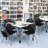 Romig Kee Mobile 36" L Square Breakroom Table and Chair Set-85728773-85728775-90623177