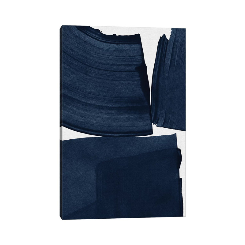 Minimalist Painting Blue I by Orara Studio - Wrapped Canvas Gallery-Wrapped Canvas Giclée, 66.04cm H x 45.72cm W