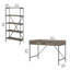 Ensemble de bureau rectangulaire 2 pièces Conway-1140068349